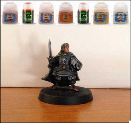 Como pintar miniaturas do Games Workshop - Tutorial 31: Pippin, Citadel Guard