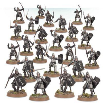 Cómo pintar miniaturas de Games Workshop - Tutorial 28: guerreros de Minas Tirith