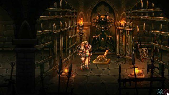 Review SteamWorld Quest: Hand of Gilgamech, carte steampunk
