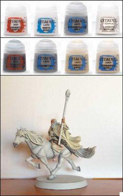 Comment peindre des figurines Games Workshop - Tutoriel 30 : Gandalf le Blanc