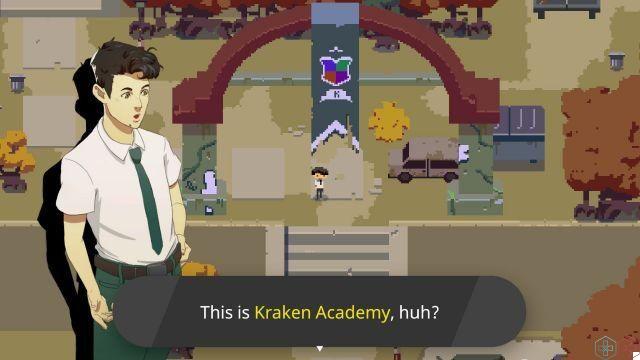 Crítica da Kraken Academy !!: Humano encontra Kraken