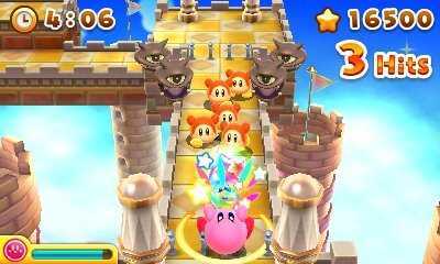Kirby's Blowout Blast <br> Un minijuego navideño
