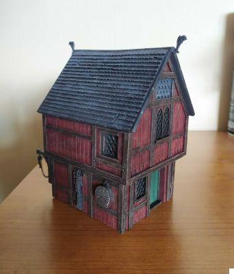 Ven a sumergirte en el Taller de juegos en miniatura - Tutorial 47: Lake-Town House