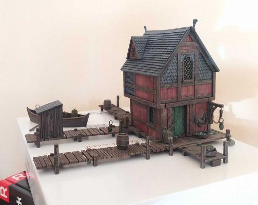 Venez dipingere miniature Games Workshop – Tutoriel 47 : Maison du Lac