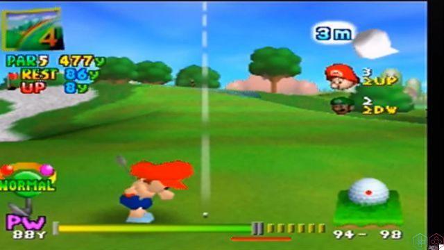 Rétrogrammation : sur le green avec Mario Golf !