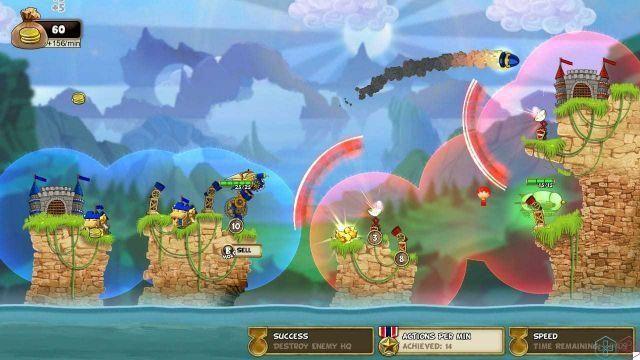 Cannon Brawl review: destroying castles on Switch