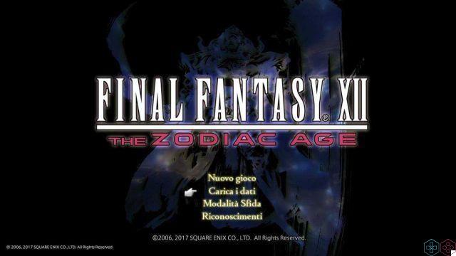 Recensione Final Fantasy XII A Era do Zodíaco
